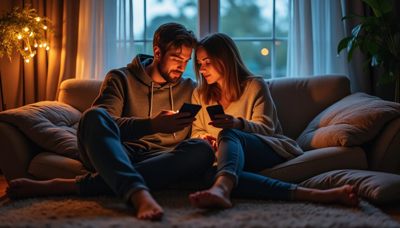 découvrez comment envoyer un sms de bonne soirée romantique et explorez l'art délicat de la poésie numérique pour toucher le cœur de votre moitié avec douceur et originalité.