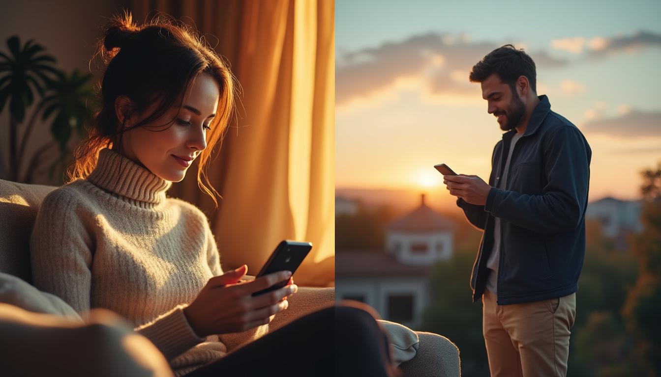 Un message pour rassurer son homme à distance : l’art de la communication efficace