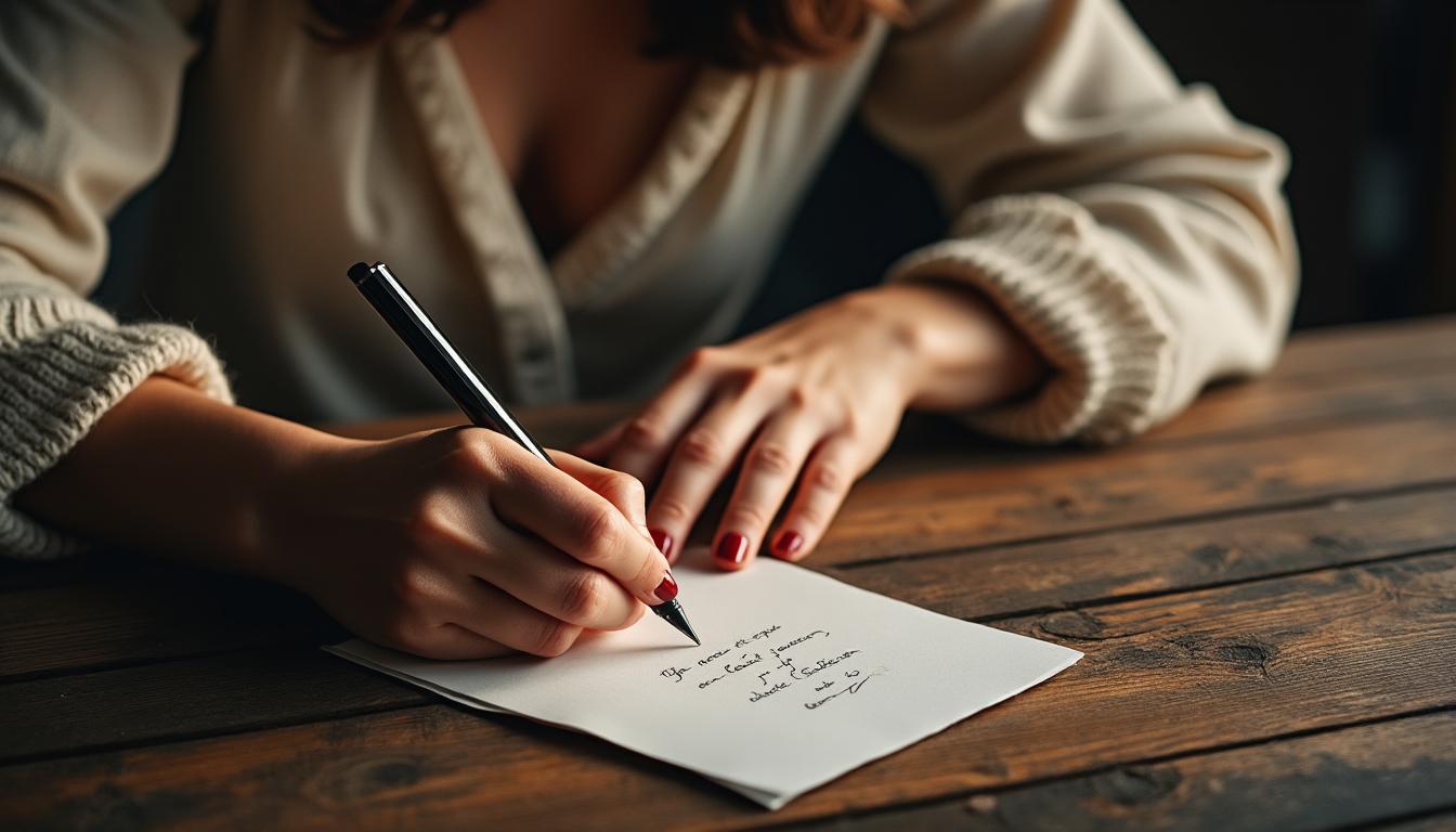 Exprimer ses sentiments avec une lettre d&rsquo;amour : tu es la femme de ma vie