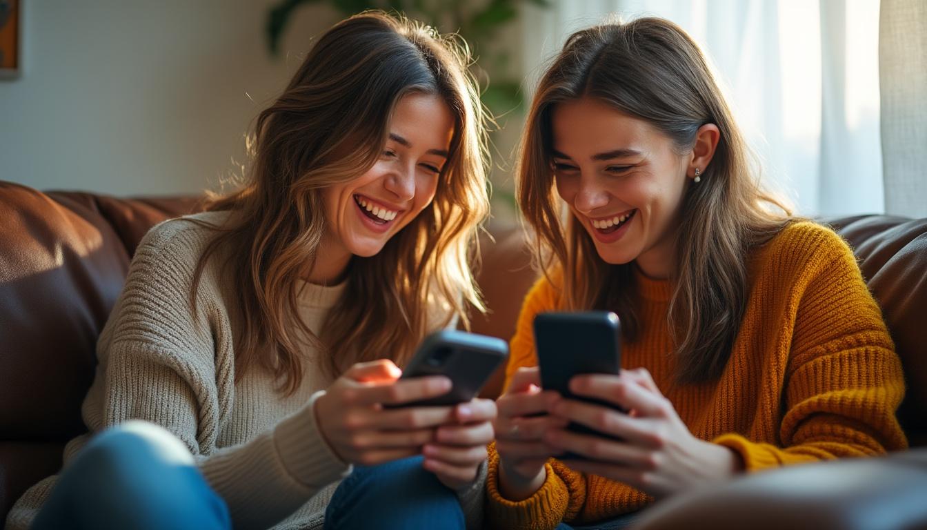 Comment un SMS pour dire bonjour avec humour renforce les amitiés