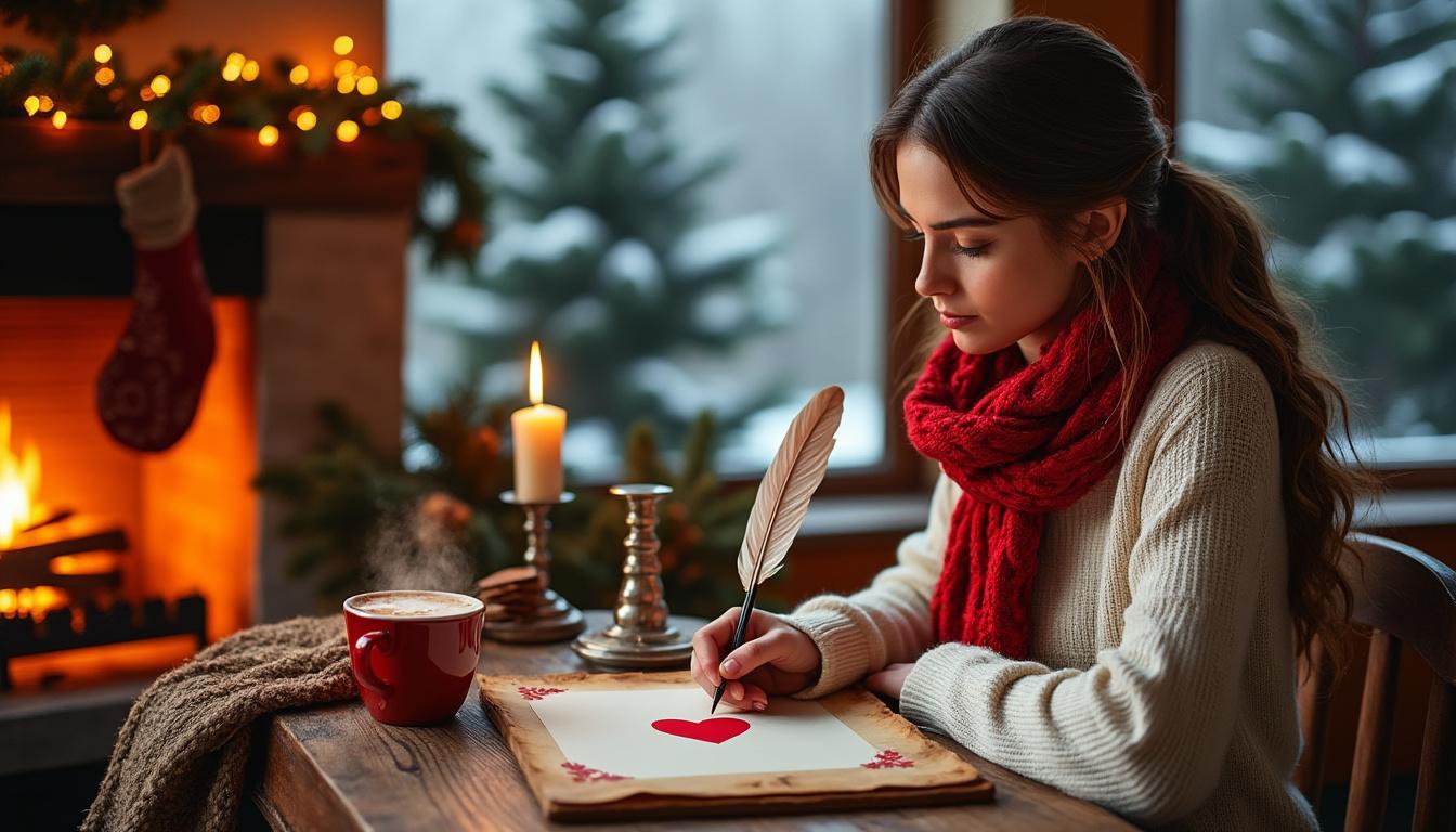 découvrez comment écrire un poème d'amour pour noël qui capture parfaitement l'émotion et la magie des célébrations, pour toucher le cœur de vos proches.