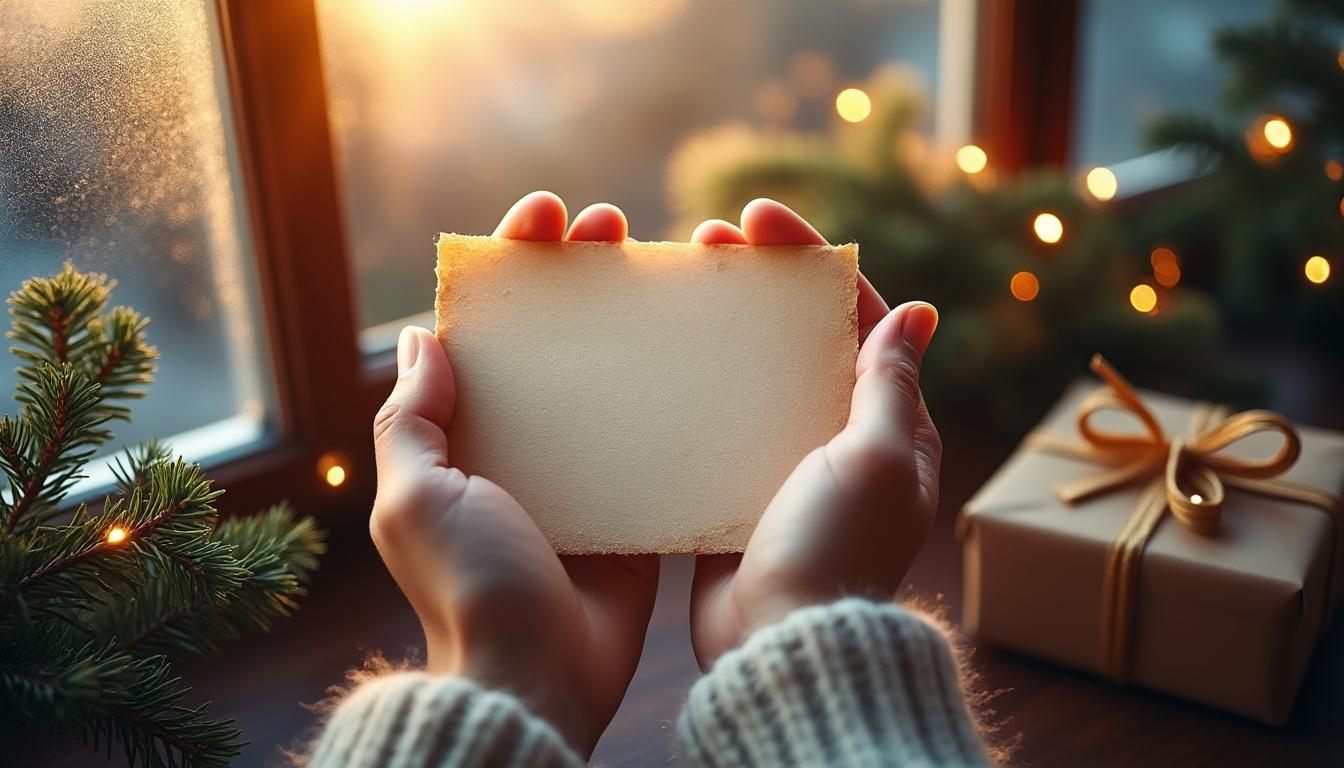 Pourquoi une lettre d&rsquo;amour pour Noël est le cadeau idéal cette saison