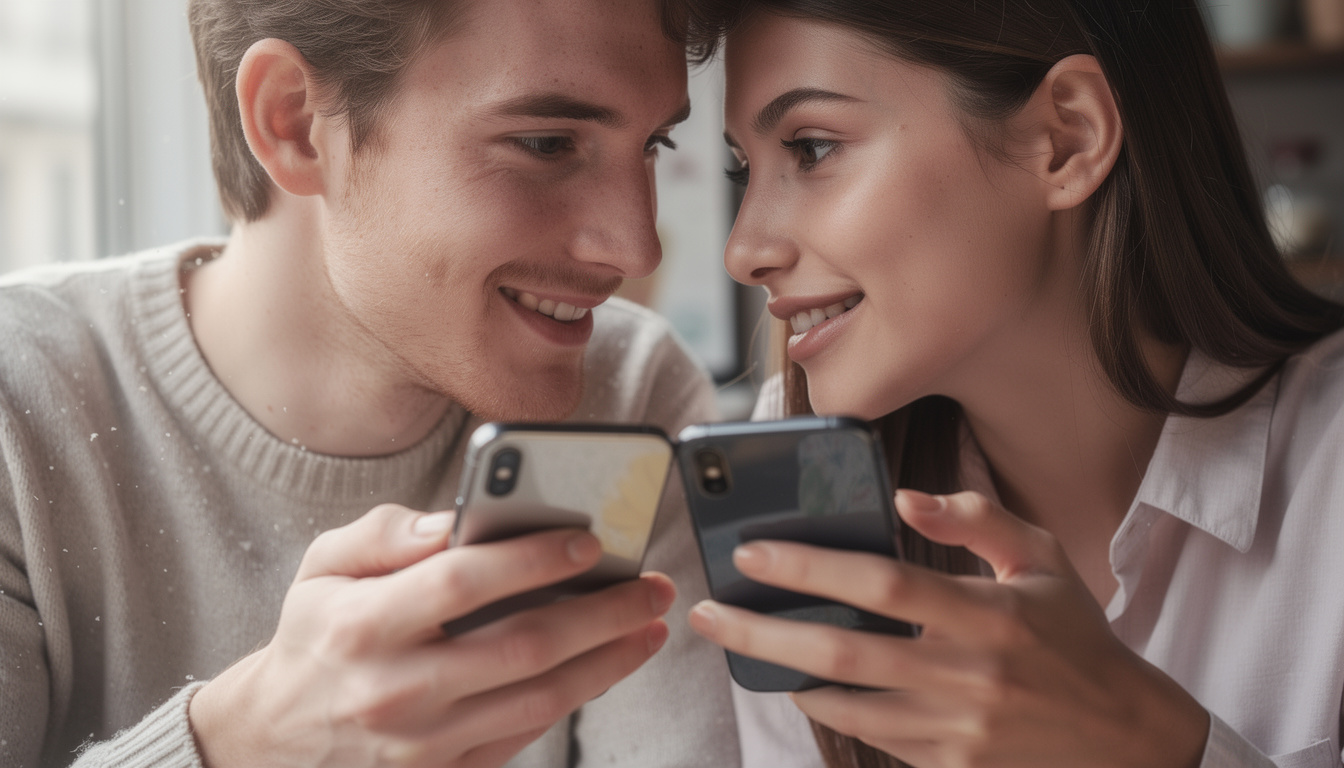 Découvrez le bisou SMS : signification amoureuse décryptée