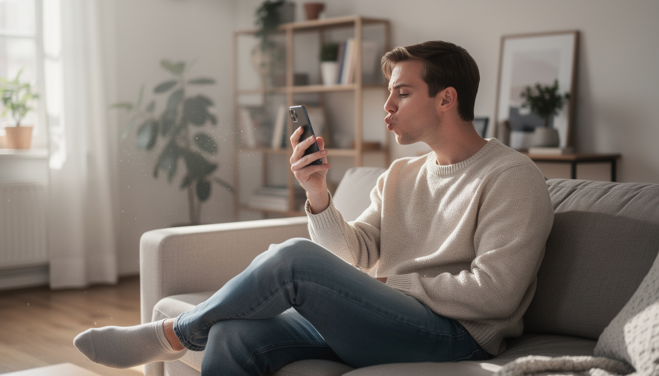 Le bisou SMS : signification et l&rsquo;art de flirter à distance