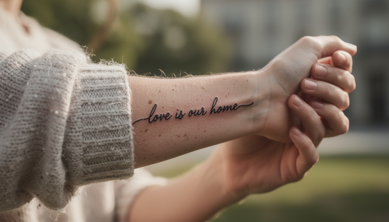Comment choisir une phrase d&rsquo;amour en tatouage qui vous ressemble vraiment