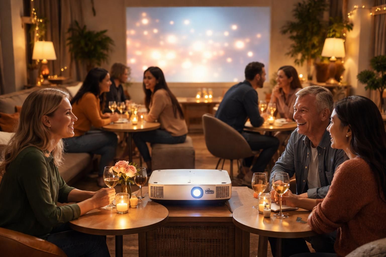 Vidéoprojecteur Epson : speed-dating maison pour faire des rencontres