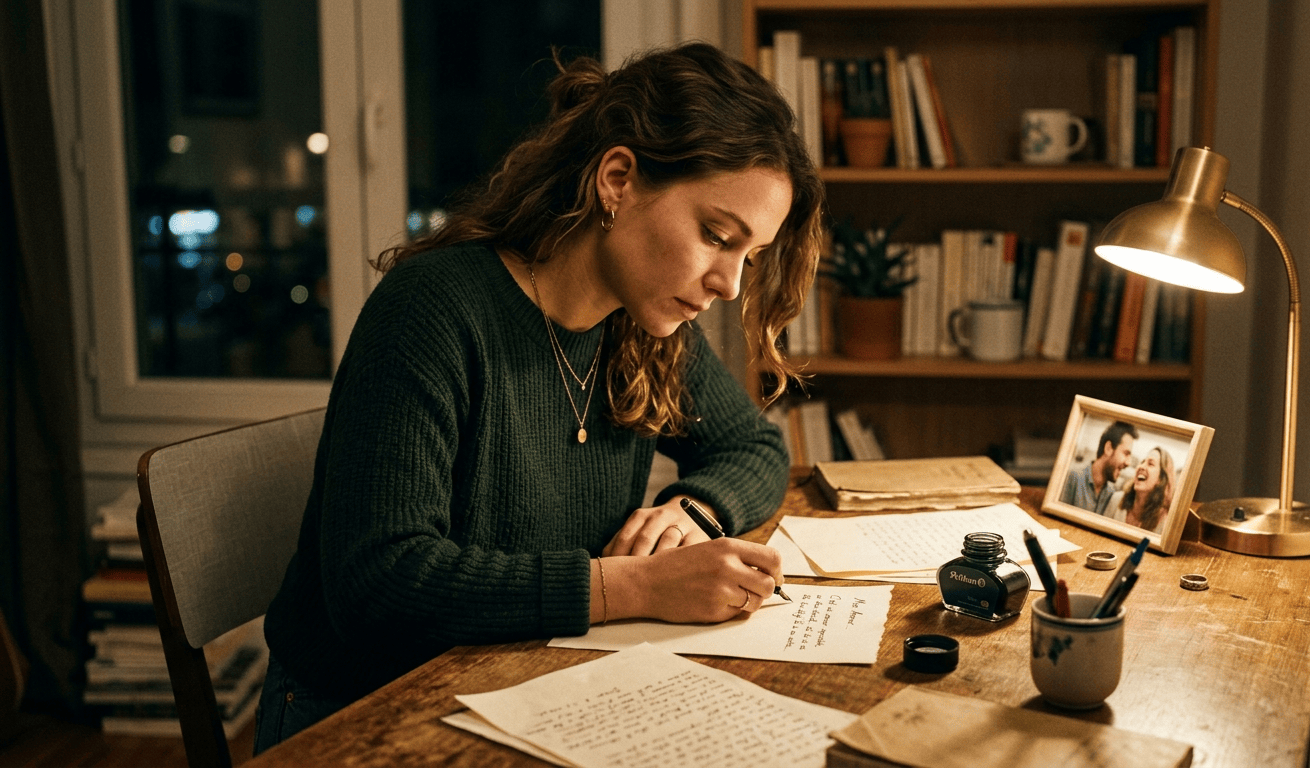 L&rsquo;art de la lettre d&rsquo;amour impossible pour un homme marié : entre passion et raison